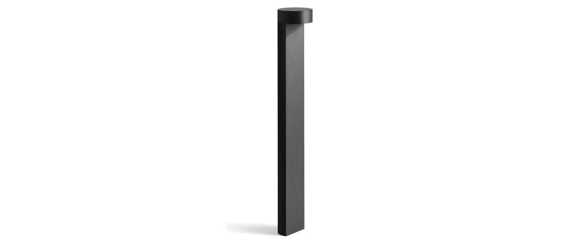 BEGA | LED Garden and Pathway Bollard - 77263/77264 — Surface Mount, Graphite
