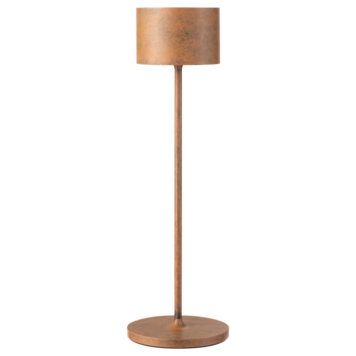 Blomus | FAROL Mobile Rechargeable LED Table Lamp — Rusty Patina Facade