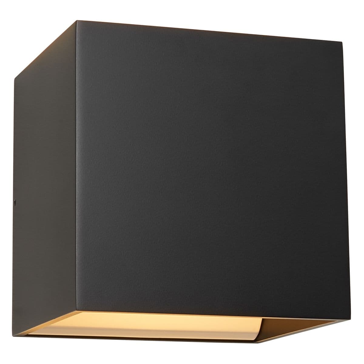Bruck Lighting | QB LED Wall Sconce — Black, Dimmable