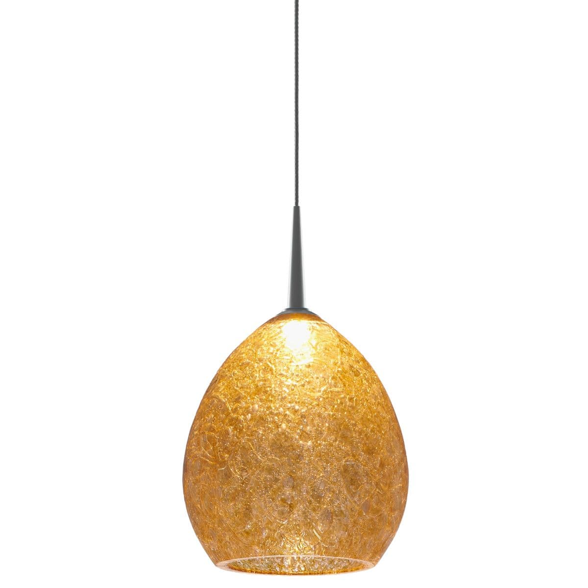 Bruck Lighting | Vibe Mini Pendant — Champagne, Chrome, Incandescent