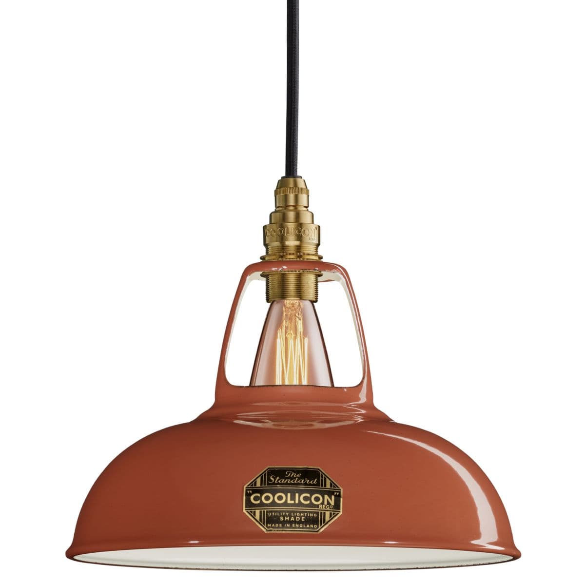 Coolicon Standard Collection Pendant — Terracotta, Small