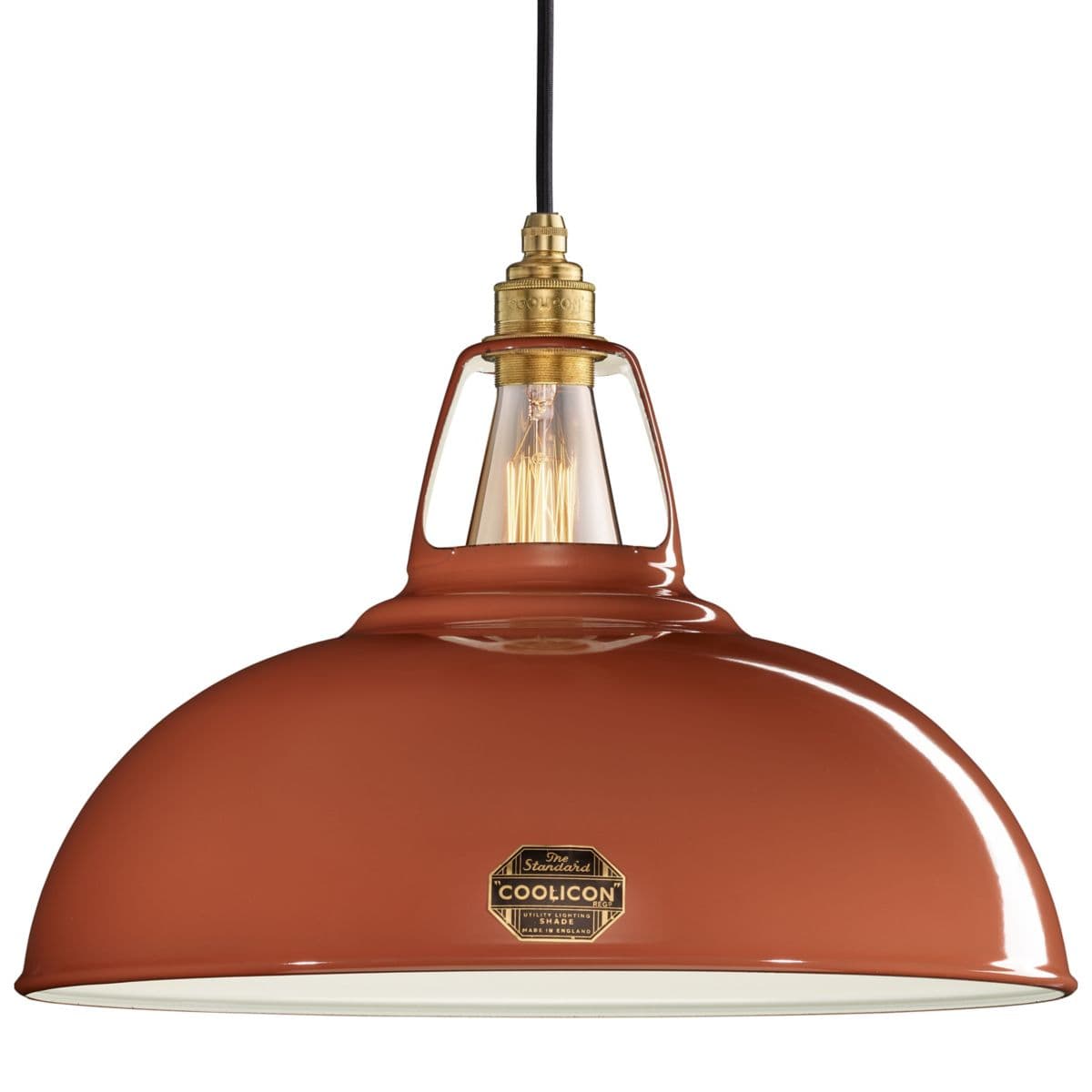 Coolicon Standard Collection Pendant — Terracotta, Large