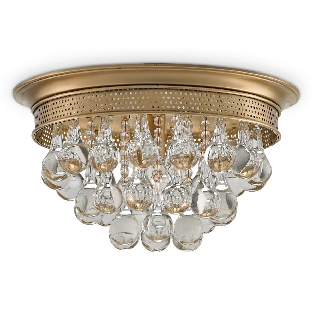 Currey & Company | Worthing Flushmount