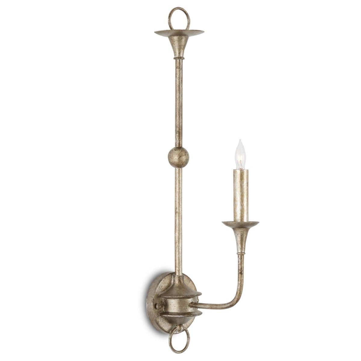 Currey & Company | Nottaway Wall Sconce — Pyrite Bronze