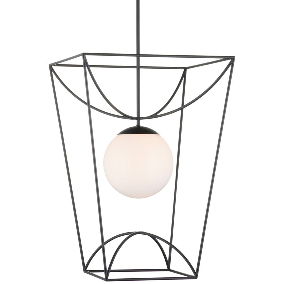 Currey & Company Rochefort Outdoor Pendant — 21 in