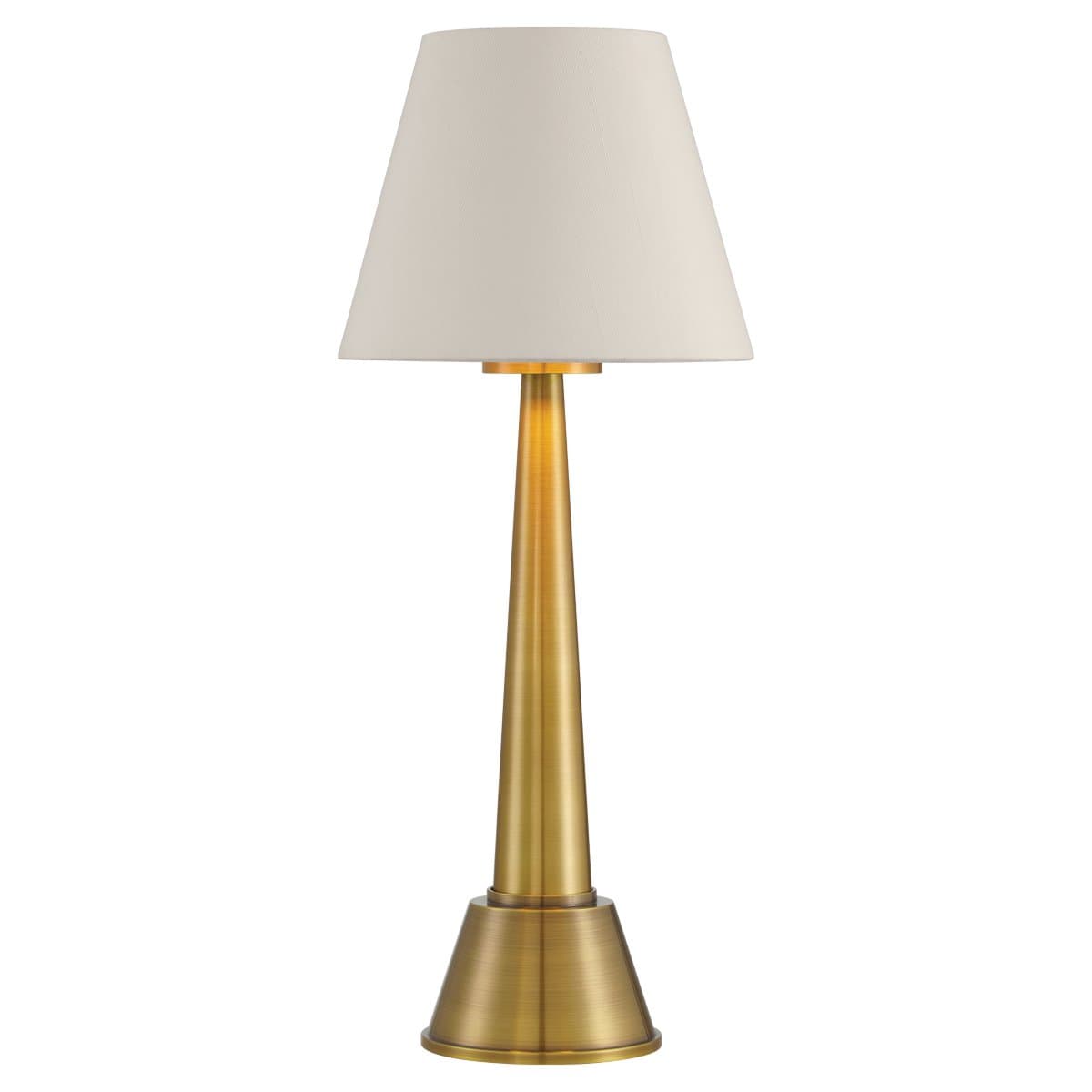 Currey & Company | Saunter Cordless Table Lamp — Brass