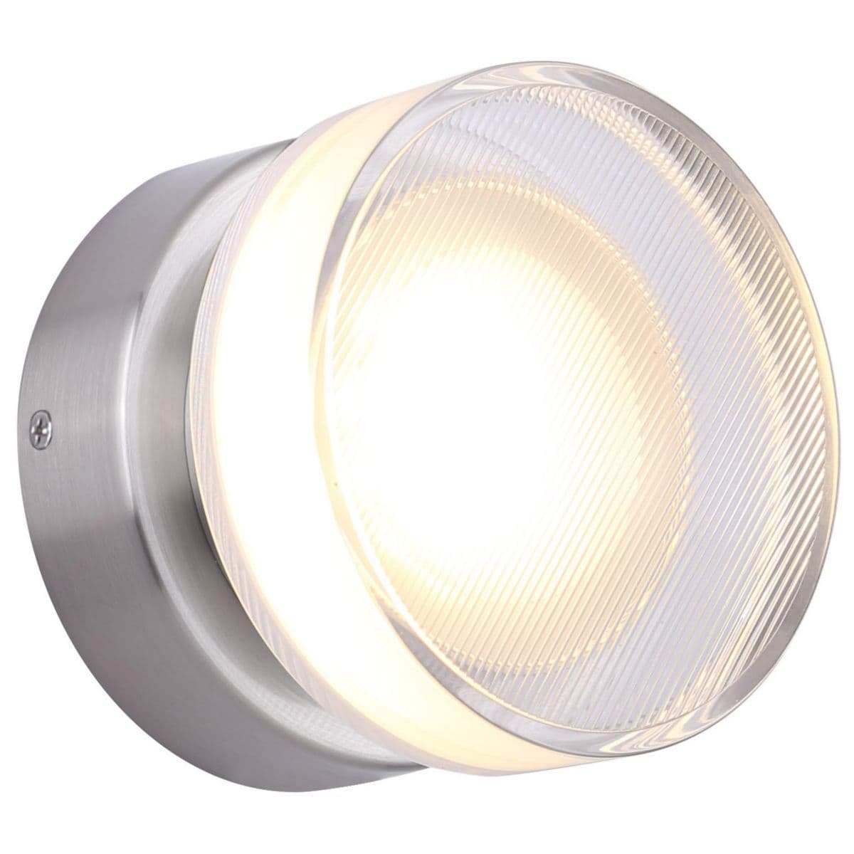 Canarm | Benni LED Wall / Flushmount — Clear, Brushed Nickel