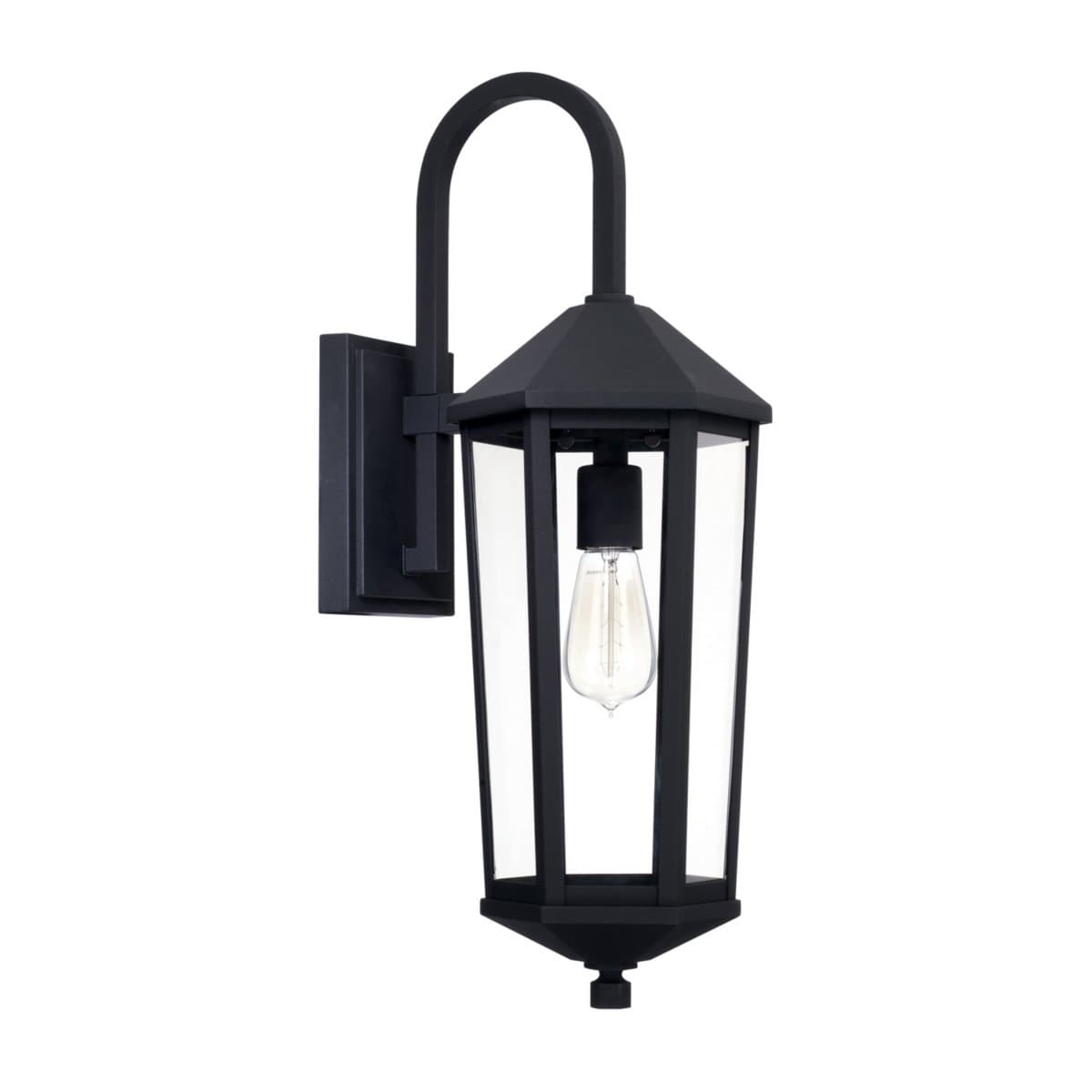 Capital Lighting | Ellsworth Outdoor 1 Light Wall Sconce — Black