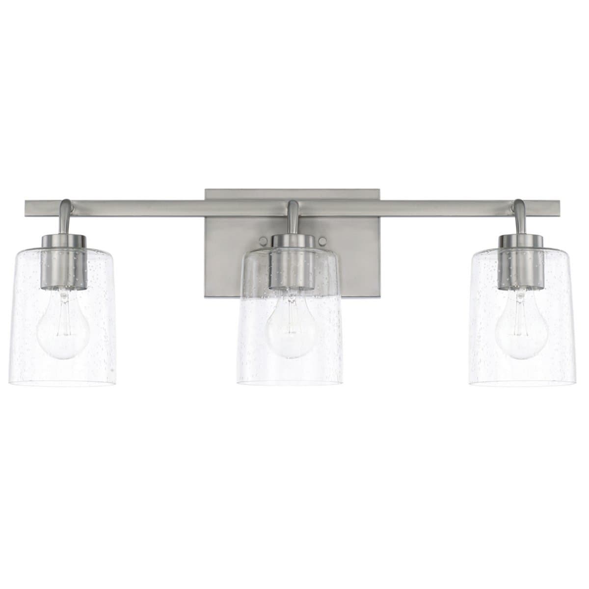 Capital Lighting | Greyson Bath Bar — Brushed Nickel, 3