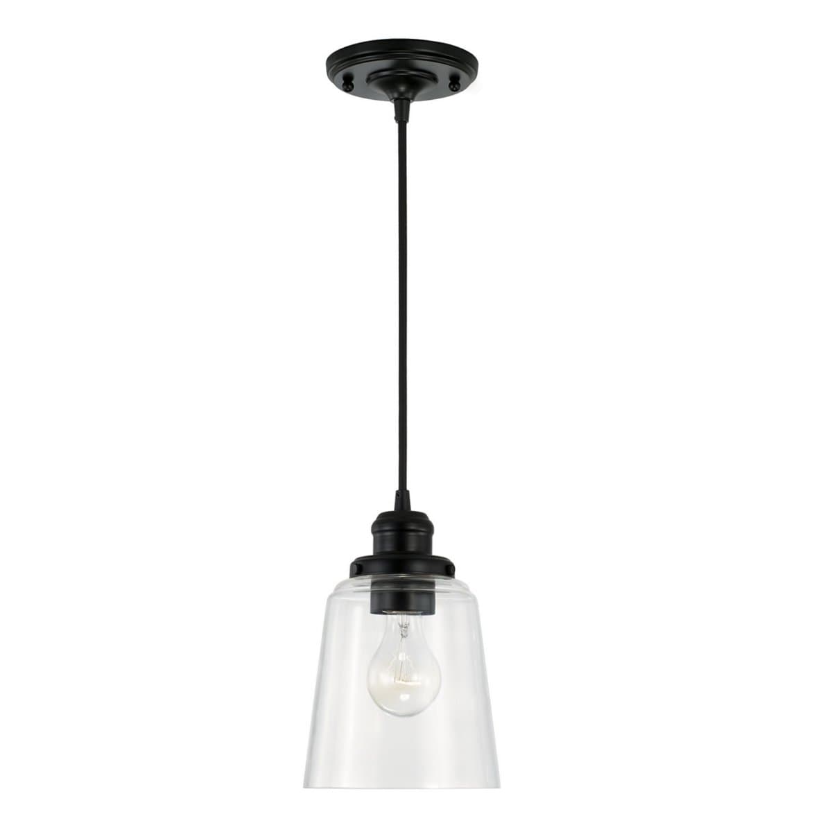 Capital Lighting | Fallon Mini Pendant — Matte Black