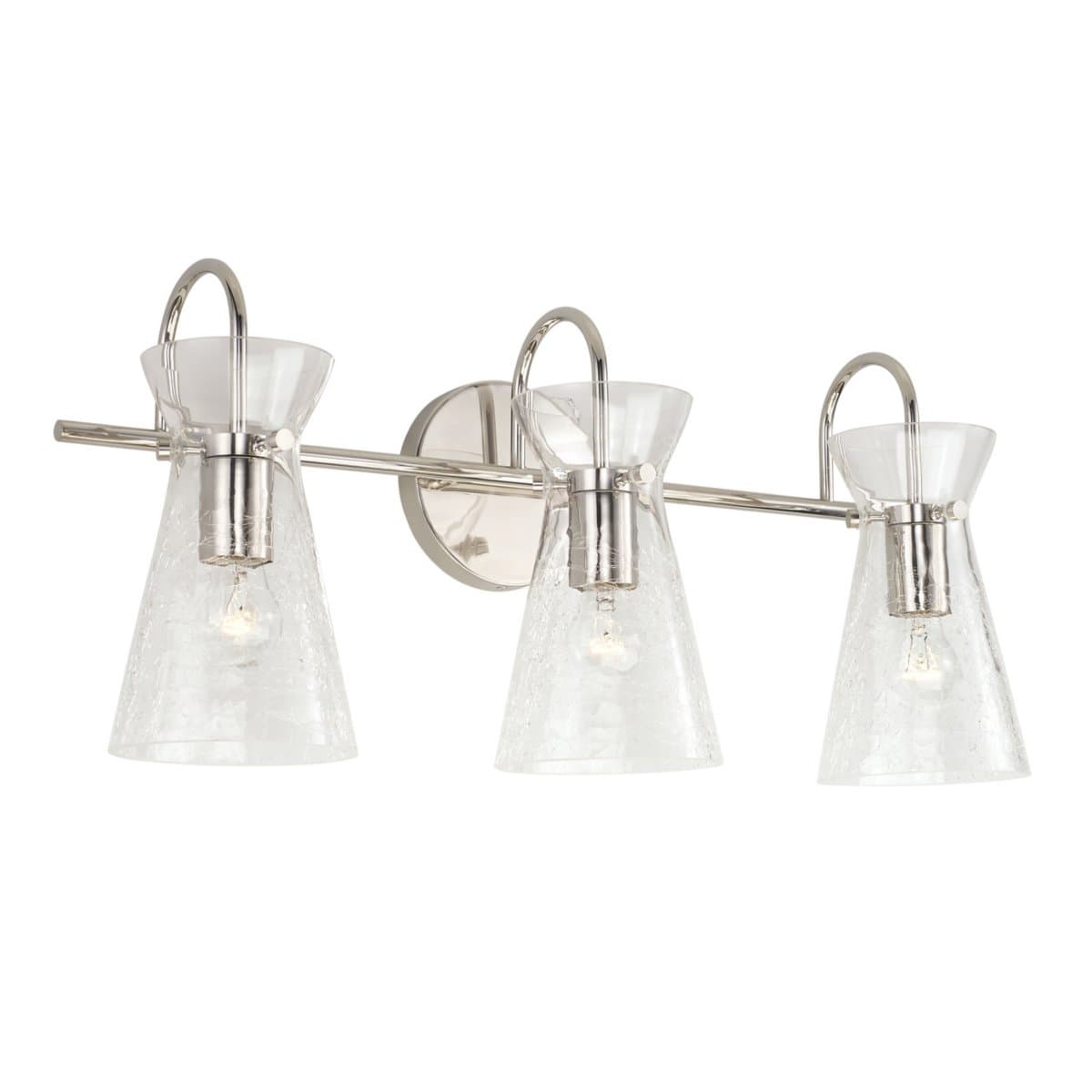 Capital Lighting | Mila Vanity Light — Polished Nickel, 3