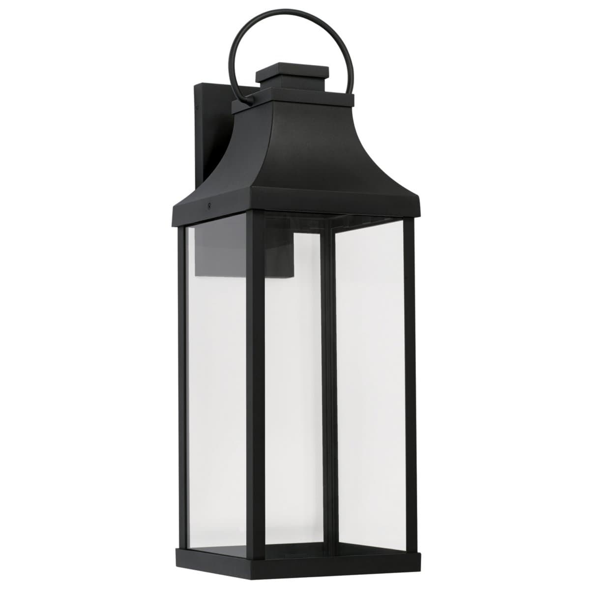 Capital Lighting | Bradford Outdoor Night Sky Wall Sconce — Black, 21 in - alternate view