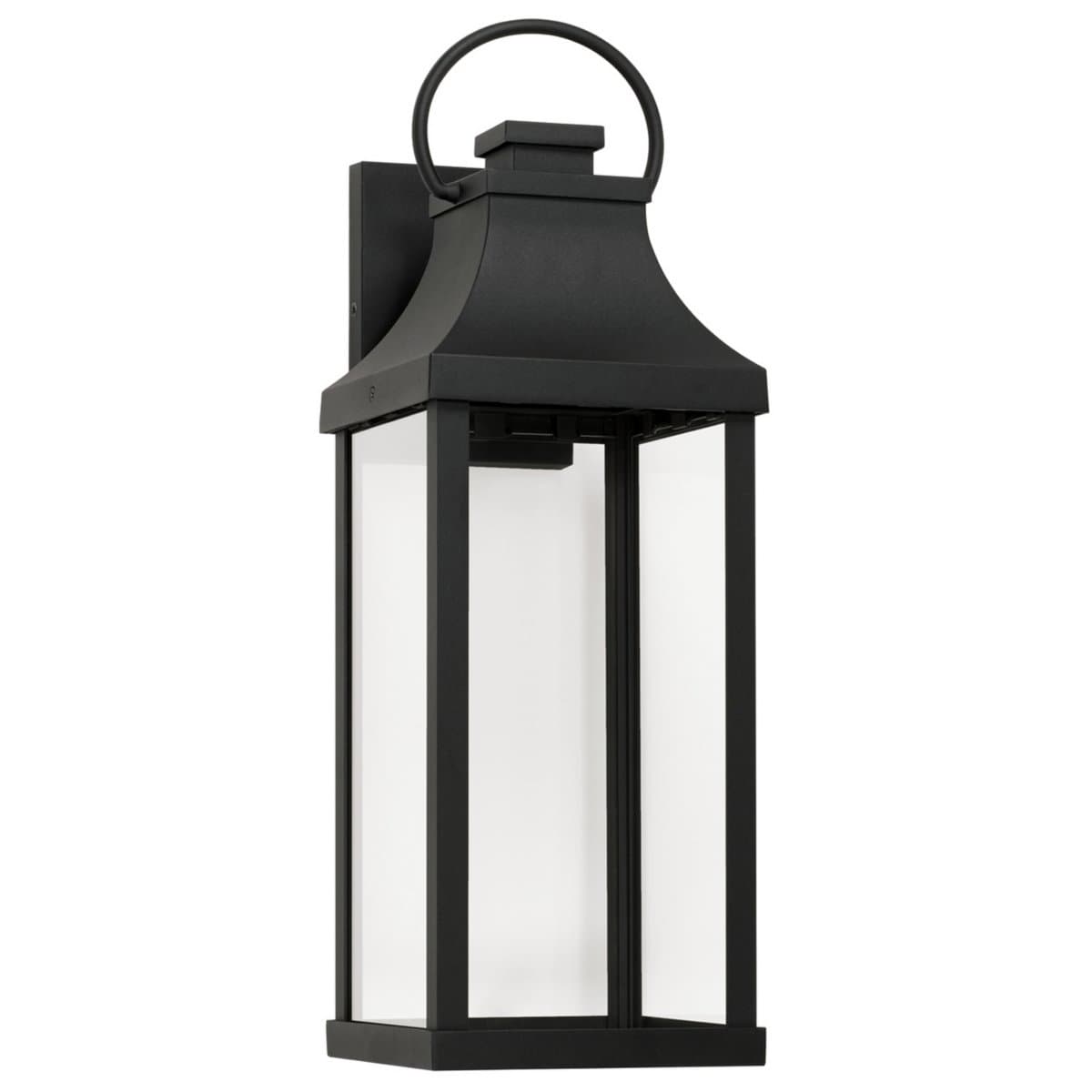 Capital Lighting | Bradford Outdoor Night Sky Wall Sconce — Black, 21 in