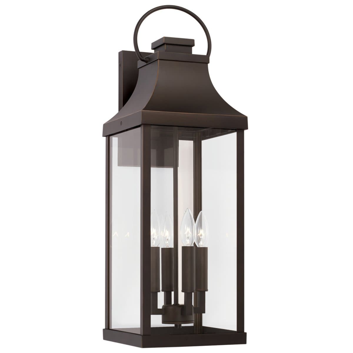 Capital Lighting | Bradford Outdoor Wall Sconce — Black, 4 - alternate view