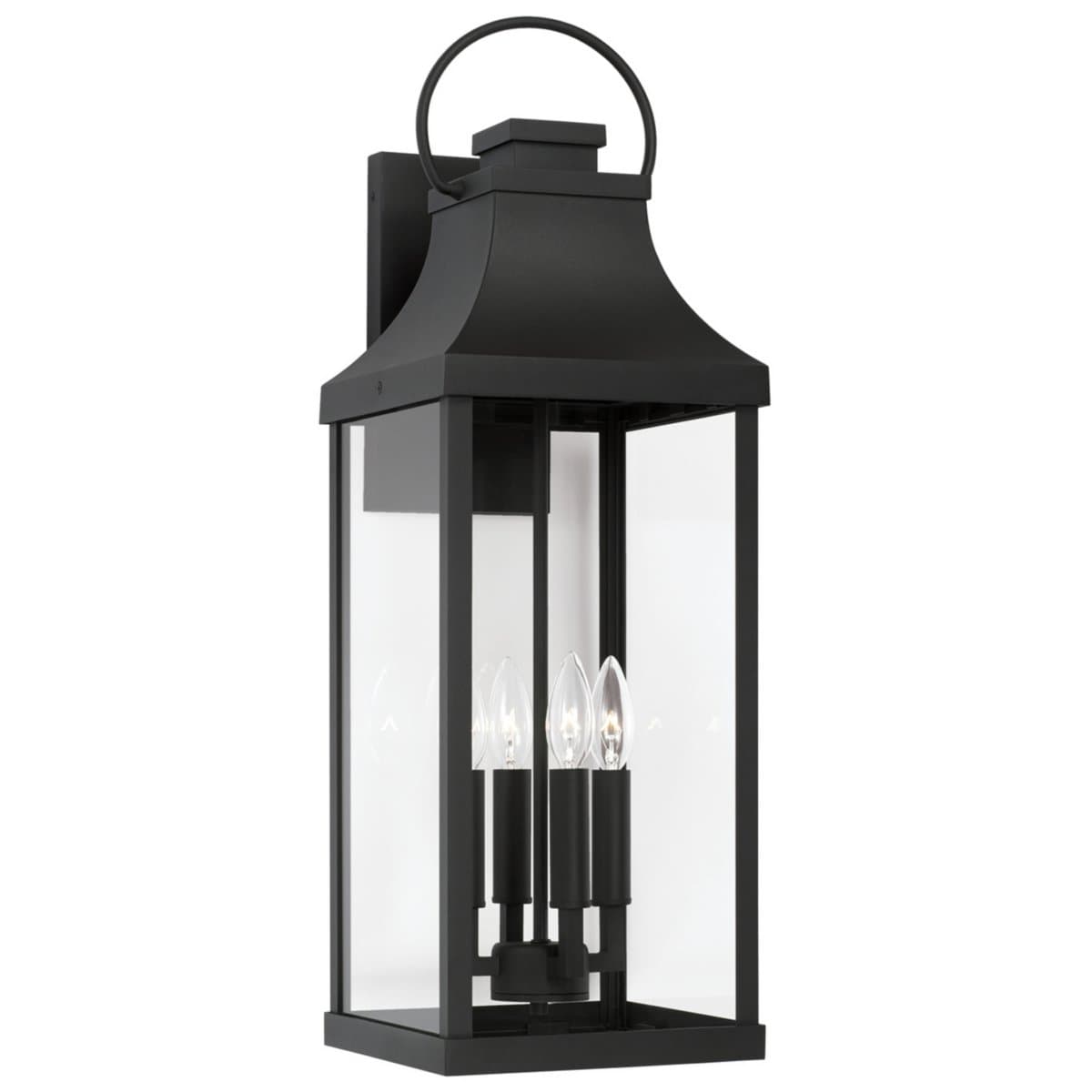 Capital Lighting | Bradford Outdoor Wall Sconce — Black, 4