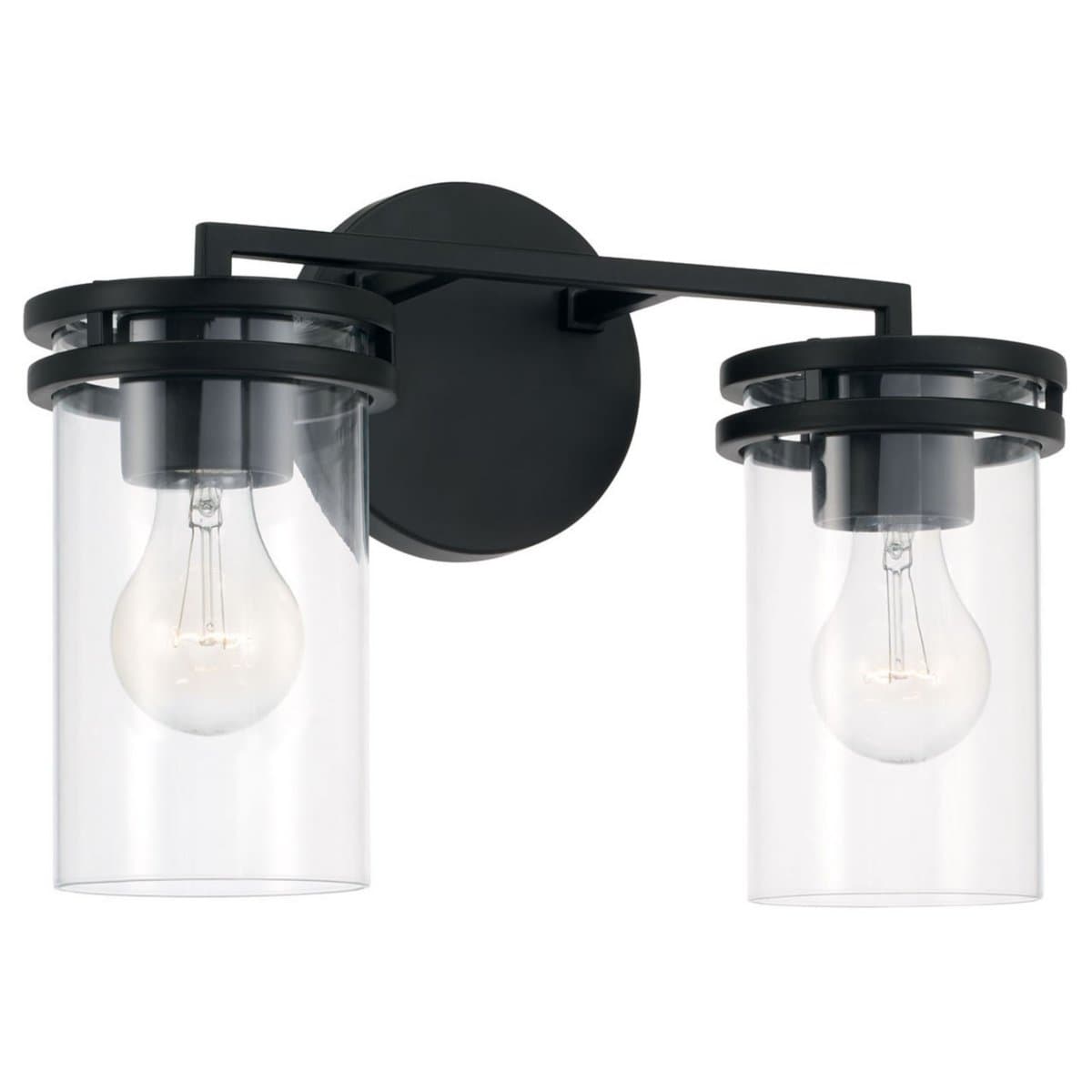 Capital Lighting | Fuller Vanity Light — Matte Black, 2