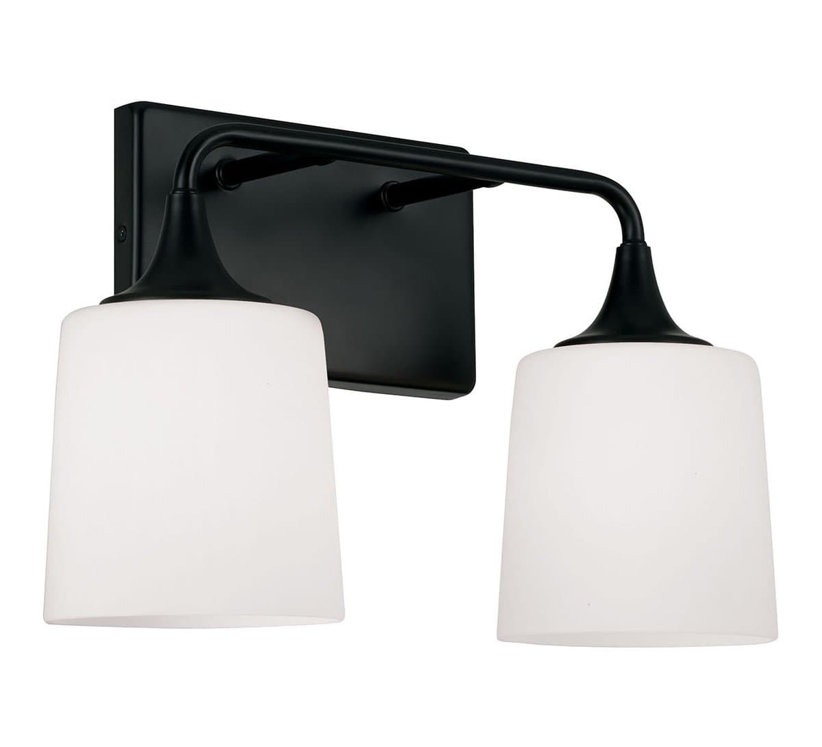 Capital Lighting | Presley Vanity Light — Matte Black, 2