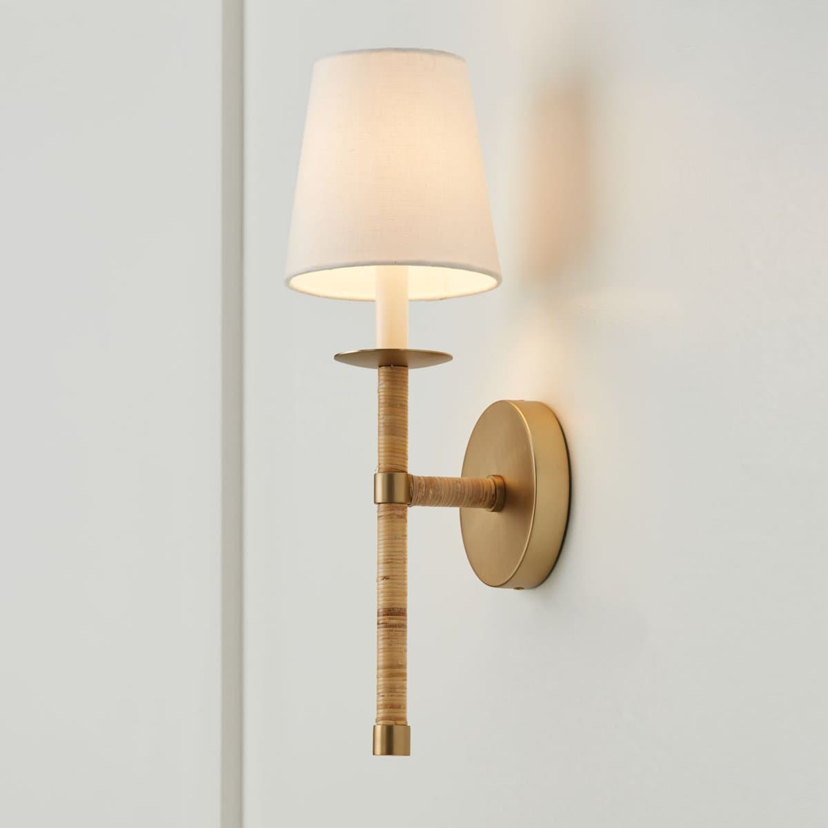Capital Lighting | Tulum Wall Sconce — Matte Brass - alternate view