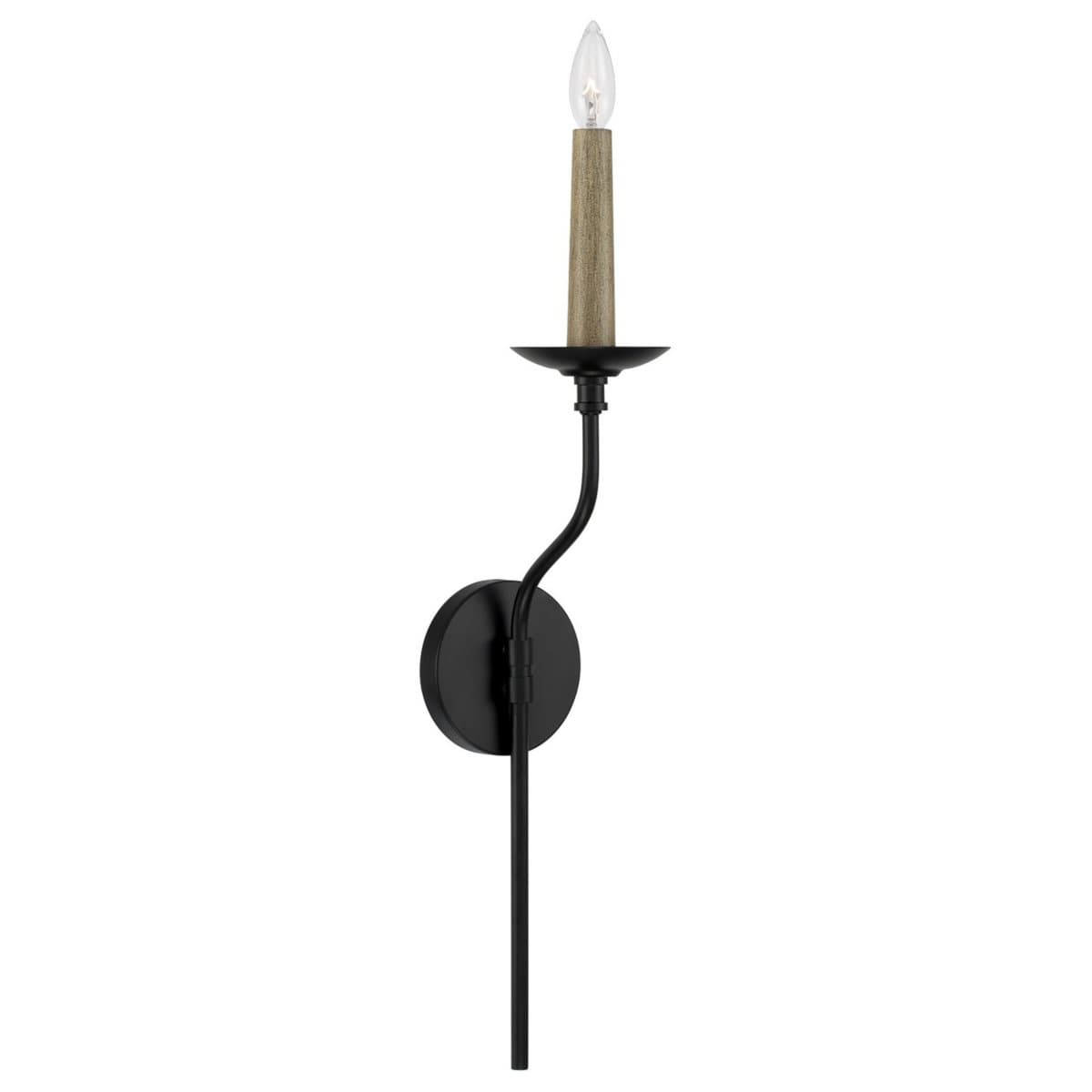 Capital Lighting | Wilder Wall Sconce — Matte Black