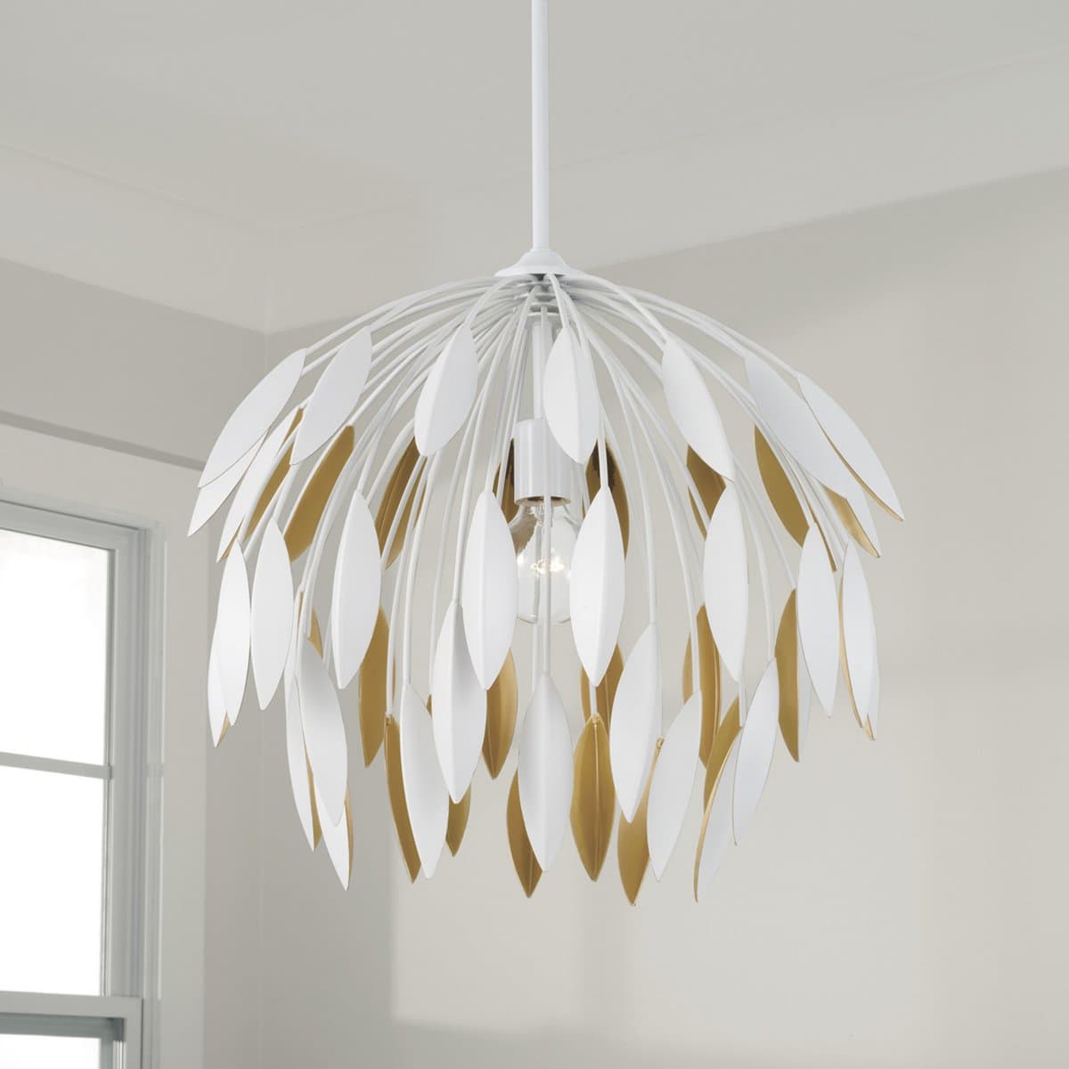 Capital Lighting | Margeaux Pendant — Buffed Gold, Small - alternate view