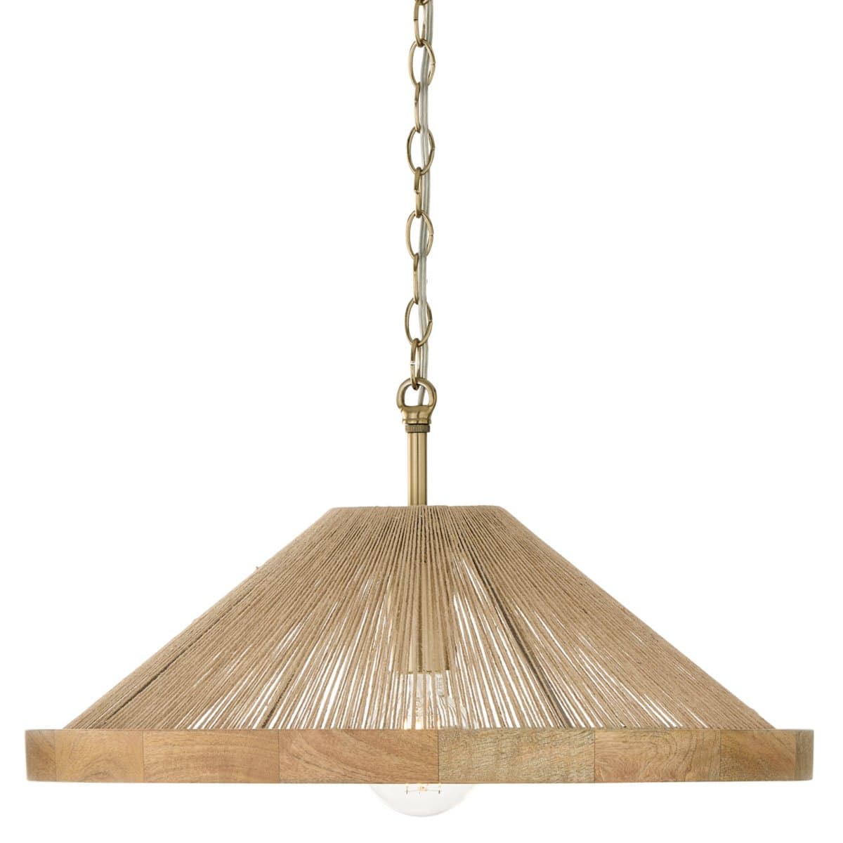 Capital Lighting | Maya Open Dual Mount Pendant/Semi Flushmount — Brass - alternate view