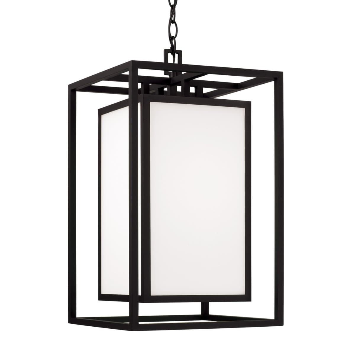 Capital Lighting | Aiden Outdoor Lantern Pendant — Black