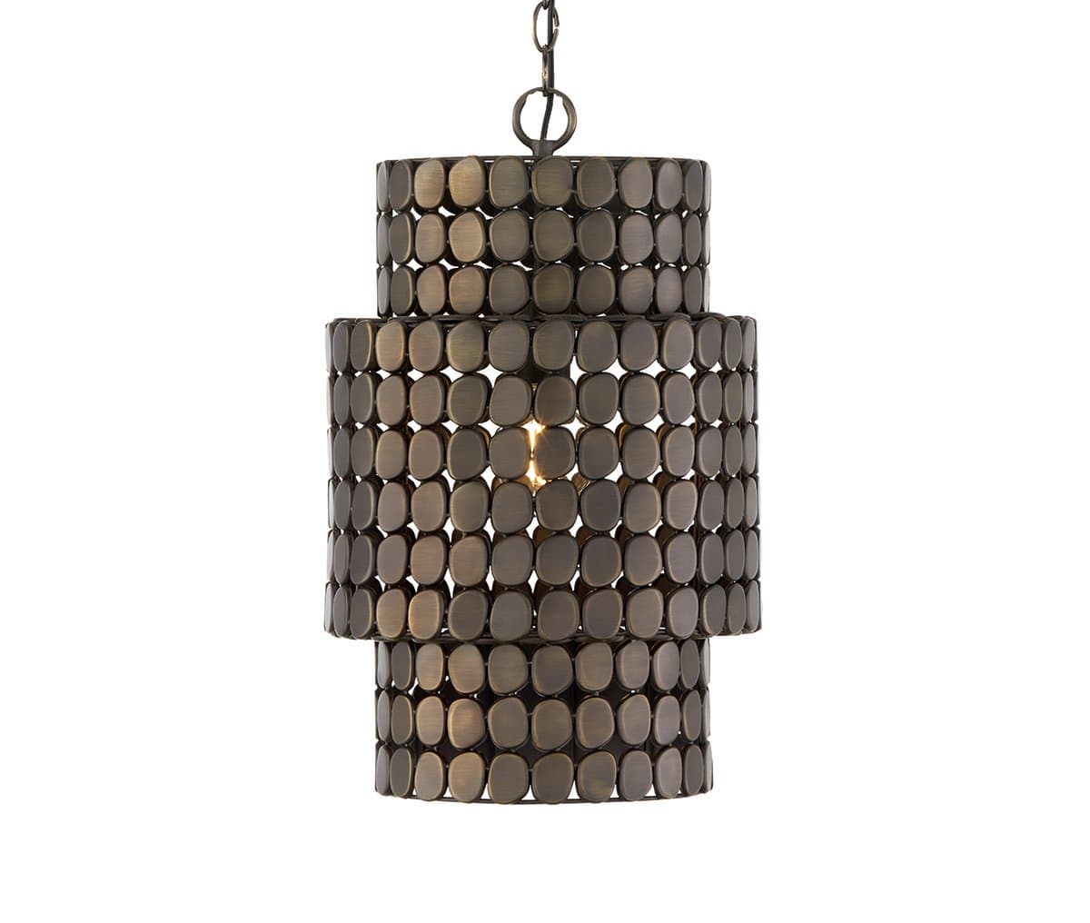 Capital Lighting | Eliana Cylindrical Pendant — Dark Brass