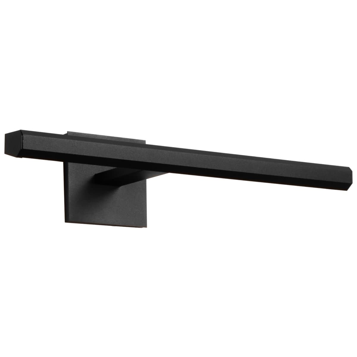 Cerno | Cerno Low Profile LED Hardwire Picture Art Light — Black, 48 inch, Hardwired, Standard Direct Mount