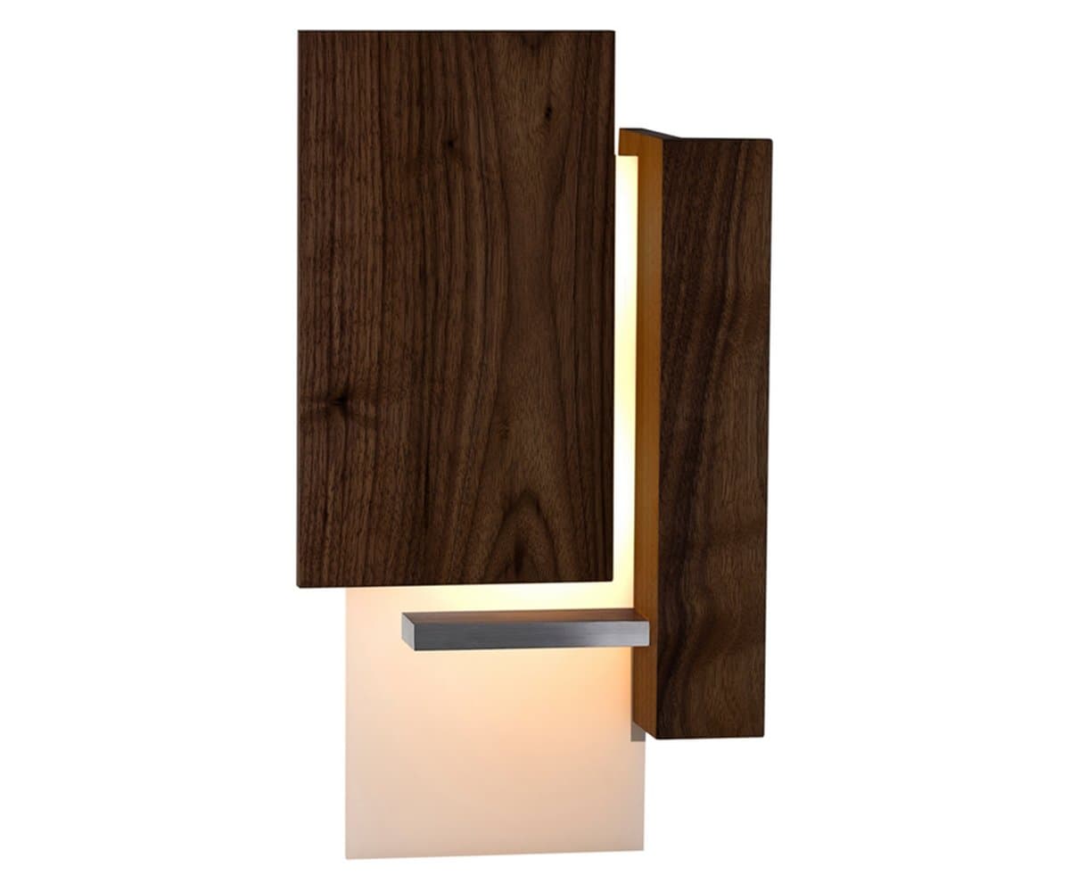 Cerno | Vesper Wall Sconce — Dark Stain Walnut