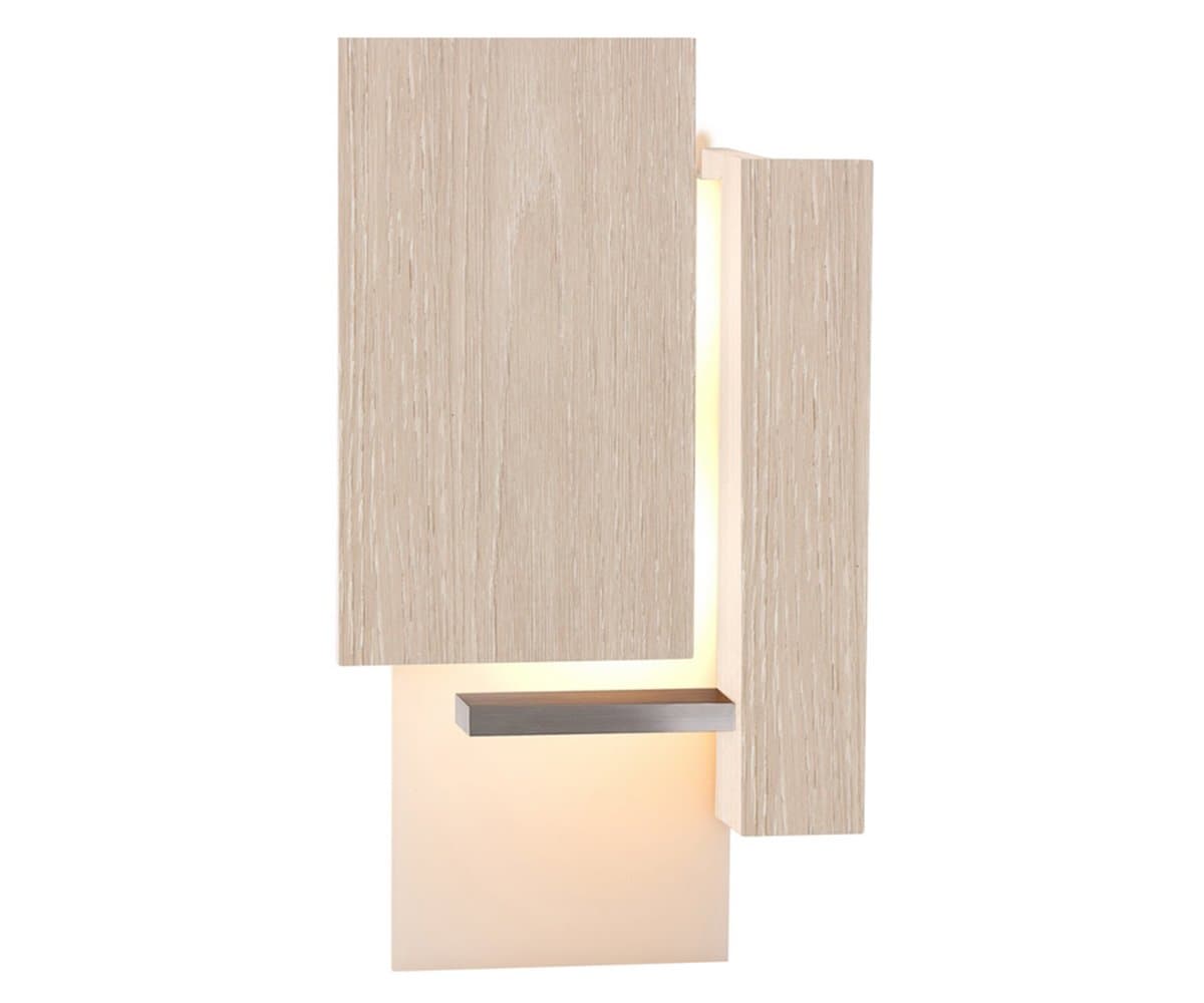 Cerno | Vesper Wall Sconce — White Washed Oak