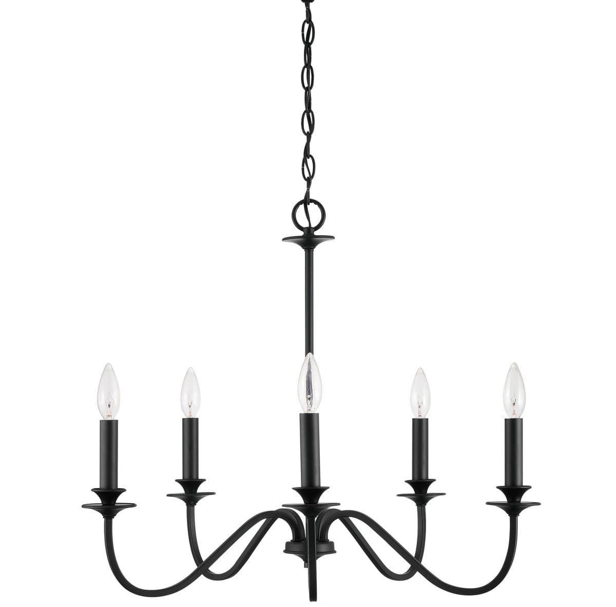 Alder & Ore | Shelby Chandelier — Matte Black