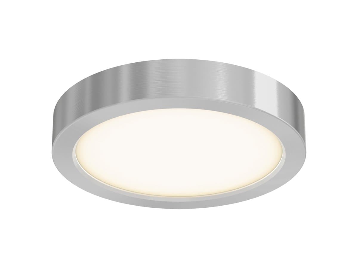 DALS Lighting | Delta LED Flushmount — Black, 6 Inch - alternate view
