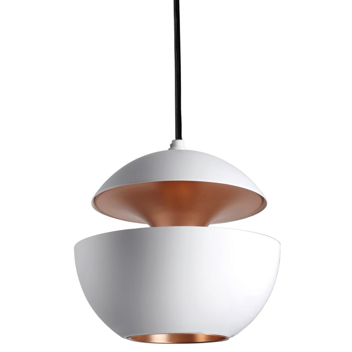 DCW editions | Here Comes the Sun Pendant — White/Copper, Small