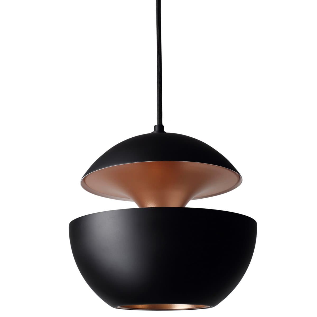 DCW editions | Here Comes the Sun Pendant — Black/Copper, Medium