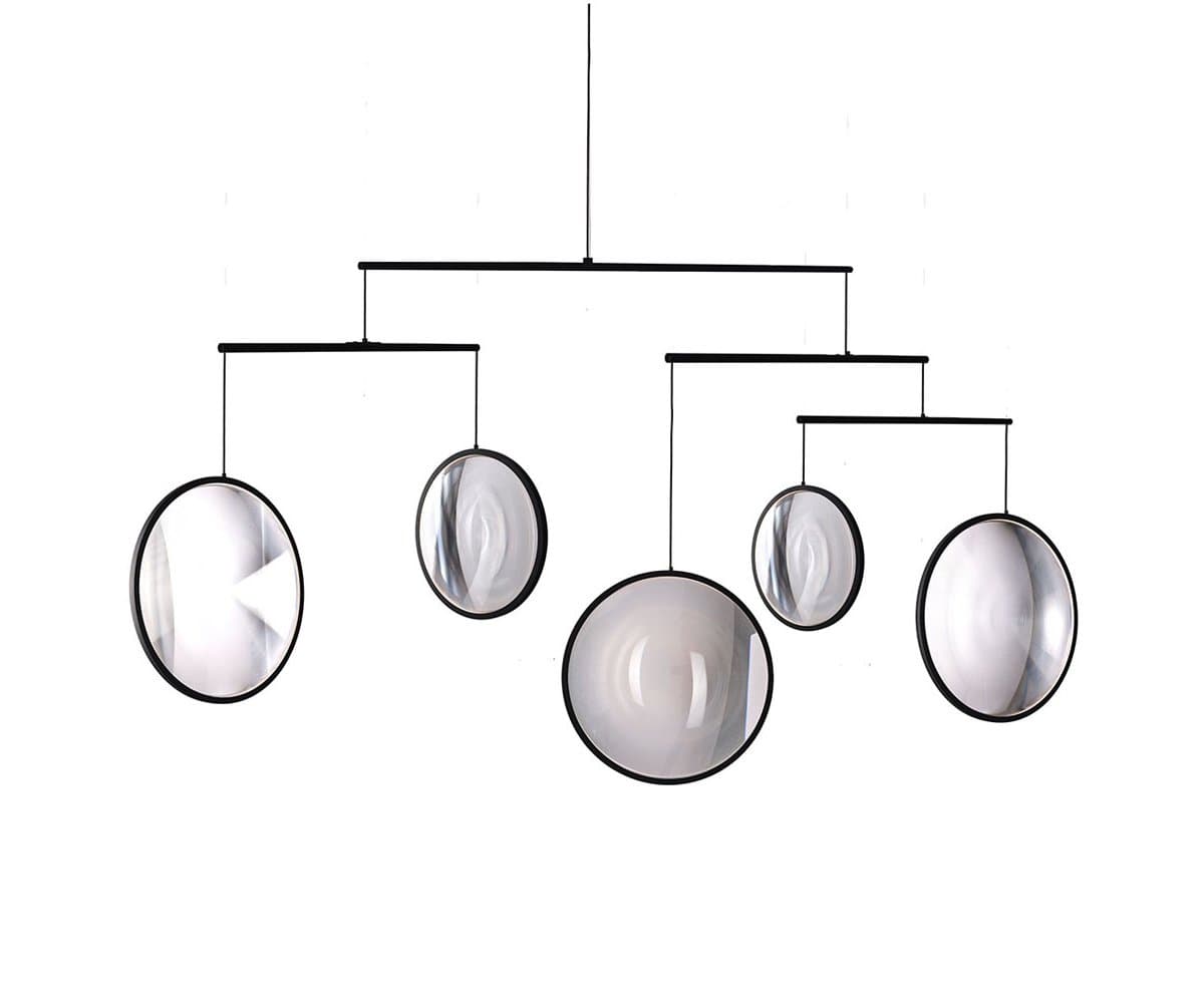 DCW editions | Focus LED Chandelier — White, 4 - alternate view