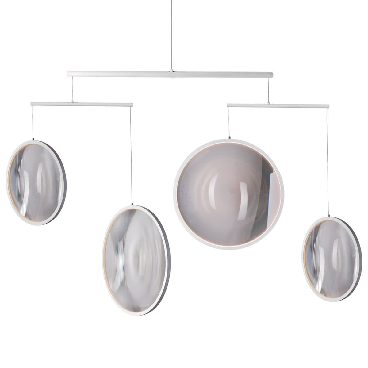 DCW editions | Focus LED Chandelier — White, 4