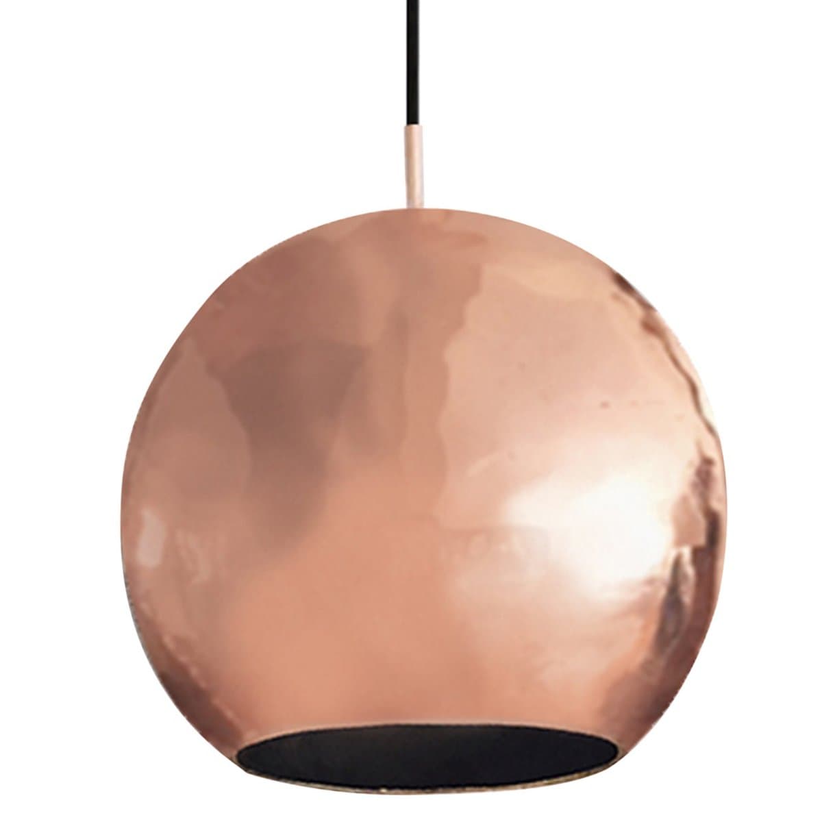 Dounia Home | Mishal Pendant — Polished Copper, 8 Inch