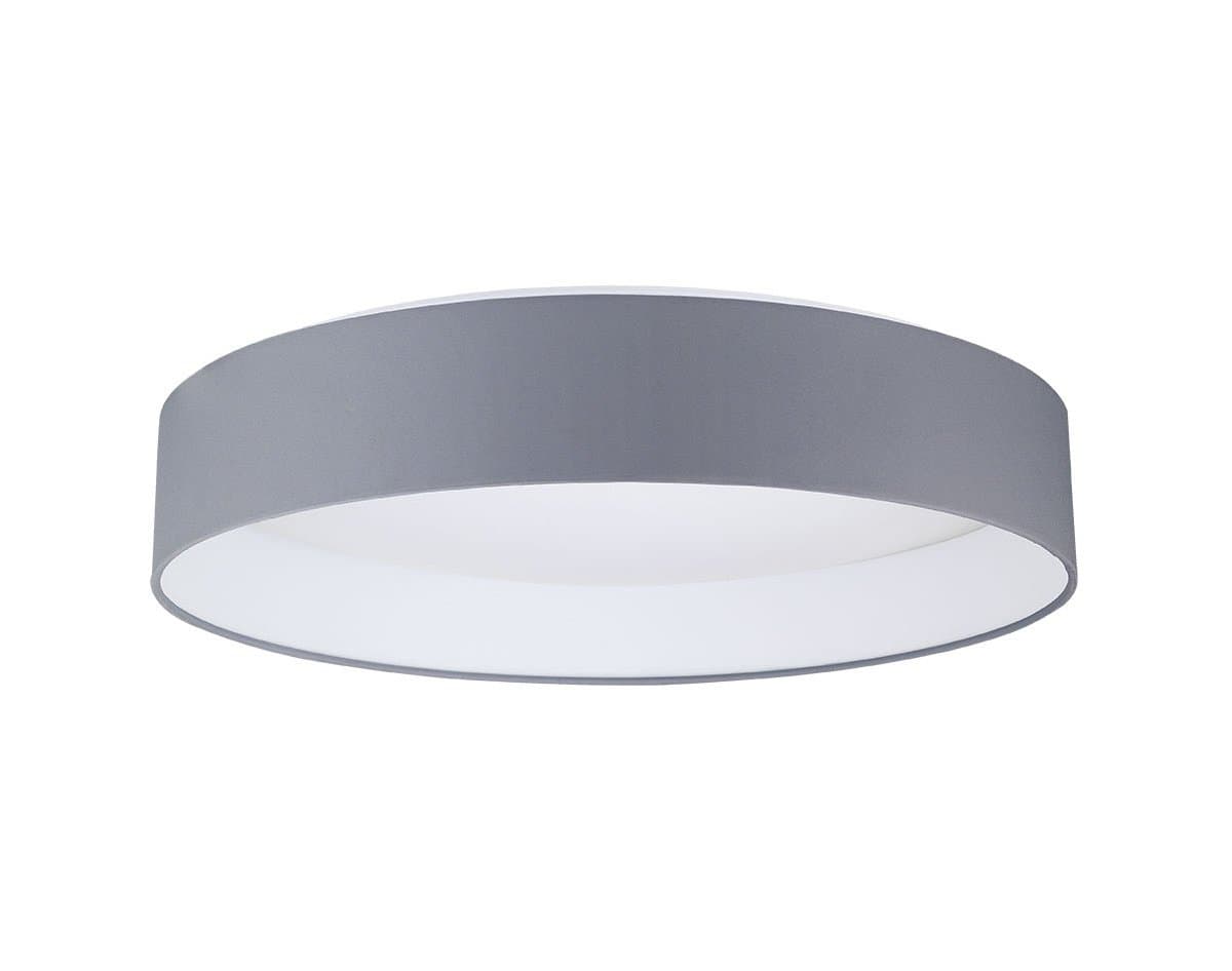 Eglo | Palomaro LED Flushmount — Black Fabric, Large