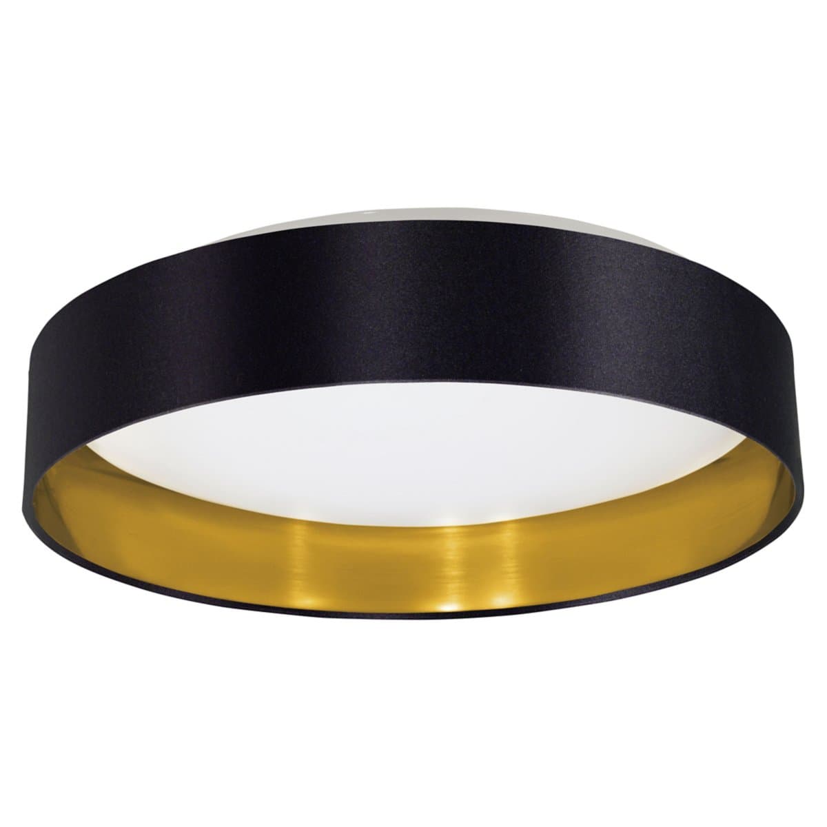 Eglo | Maserlo LED Flushmount — Black and Gold