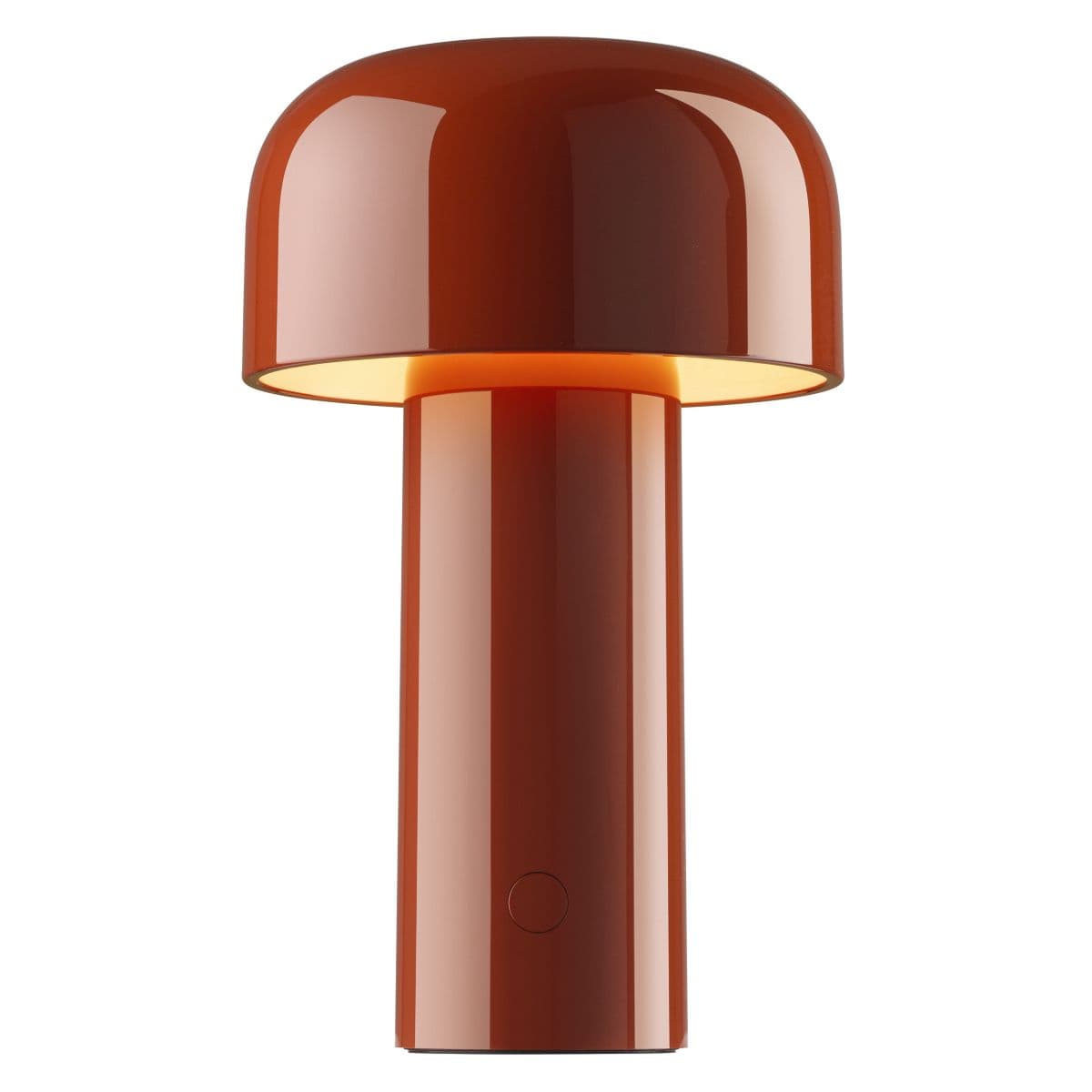 Flos Bellhop Tuneable White Led Rechargeable Table Lamp — Brick Red