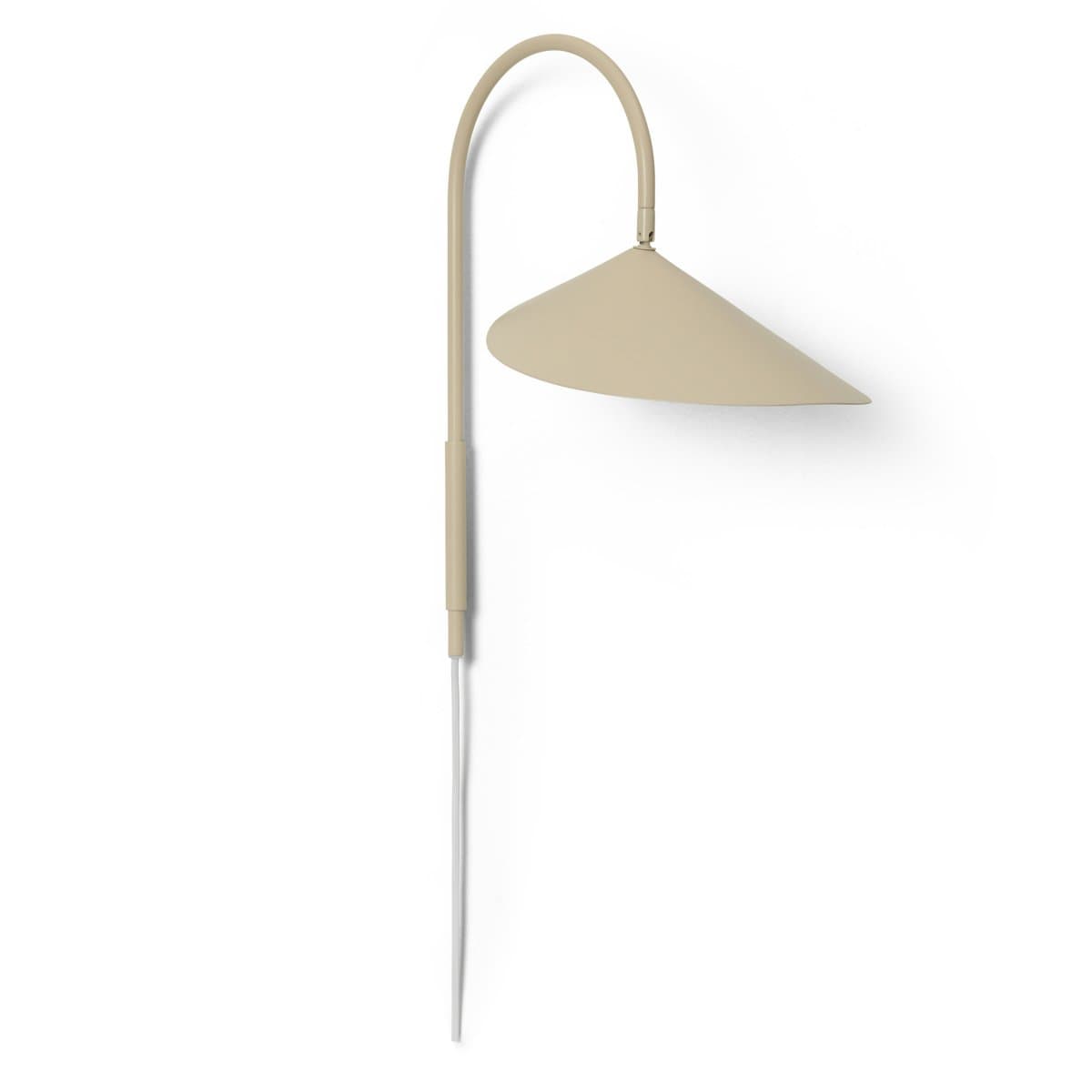 ferm LIVING | Arum Swivel Wall Sconce — Cashmere, Short
