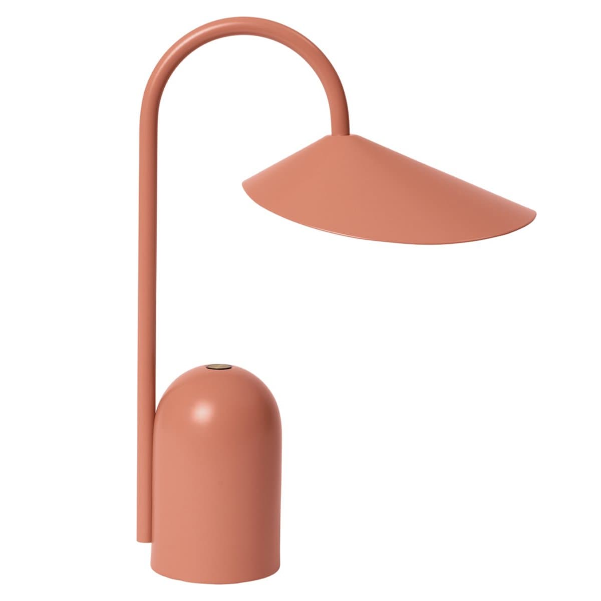 ferm LIVING | Arum Rechargeable LED Table Lamp — Sienna
