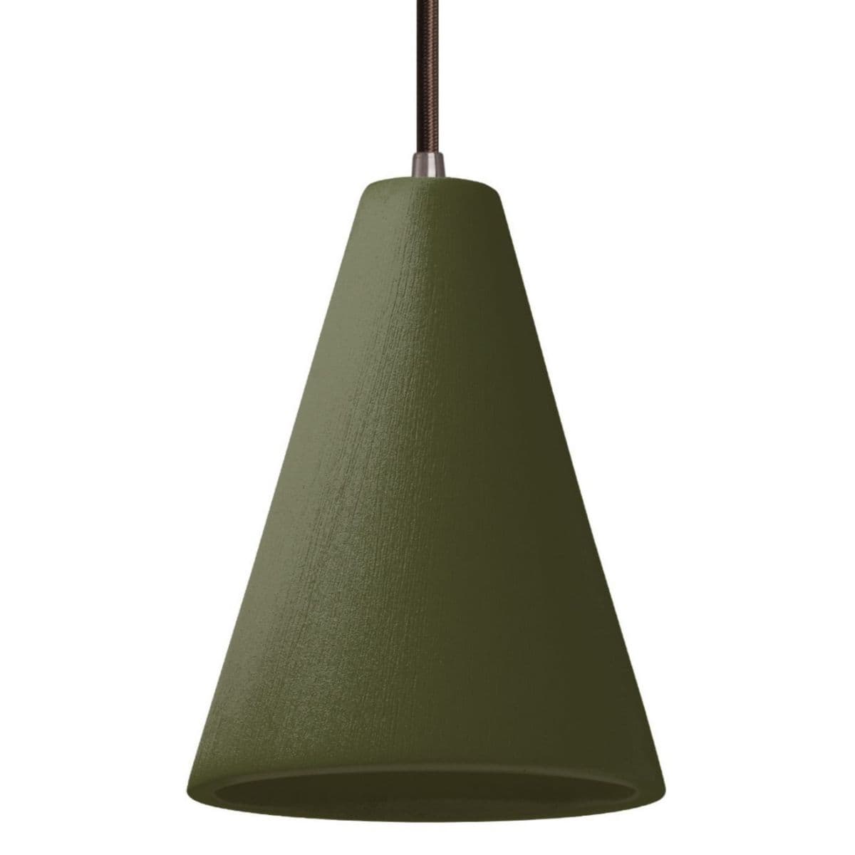 Geo Contemporary | Canes Mini Pendant — Military Green