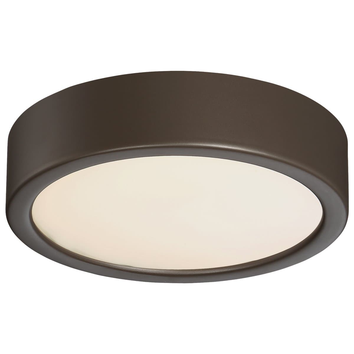 George Kovacs | LED Flushmount — Silver, 8-Inch - alternate view