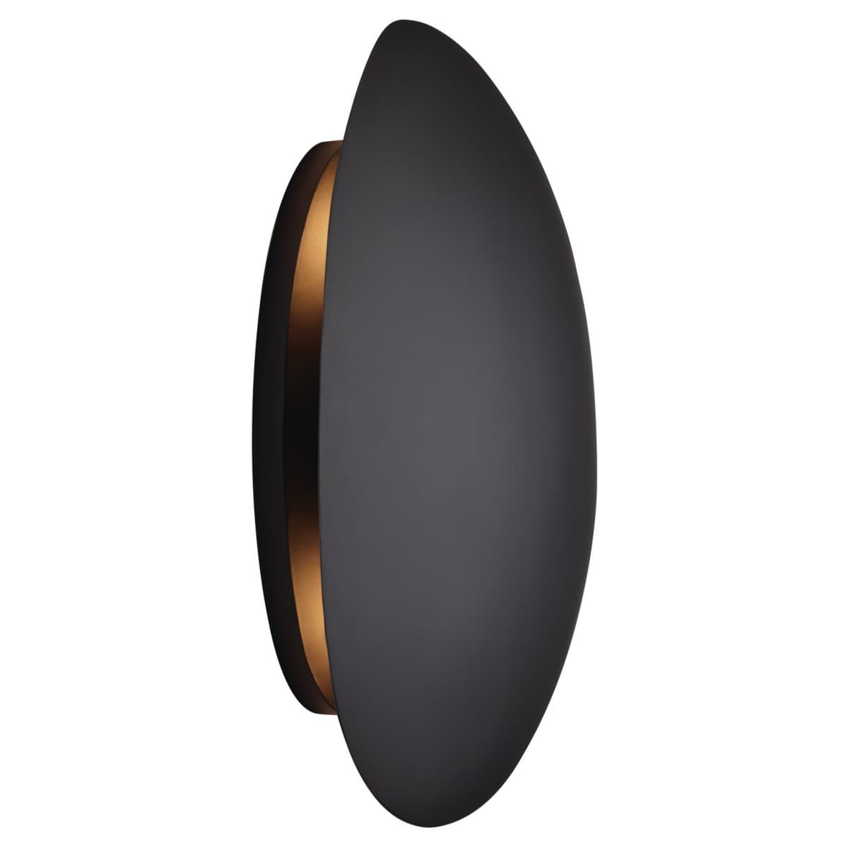 George Kovacs | Metalo Misto Oval Wall Sconce — Coal
