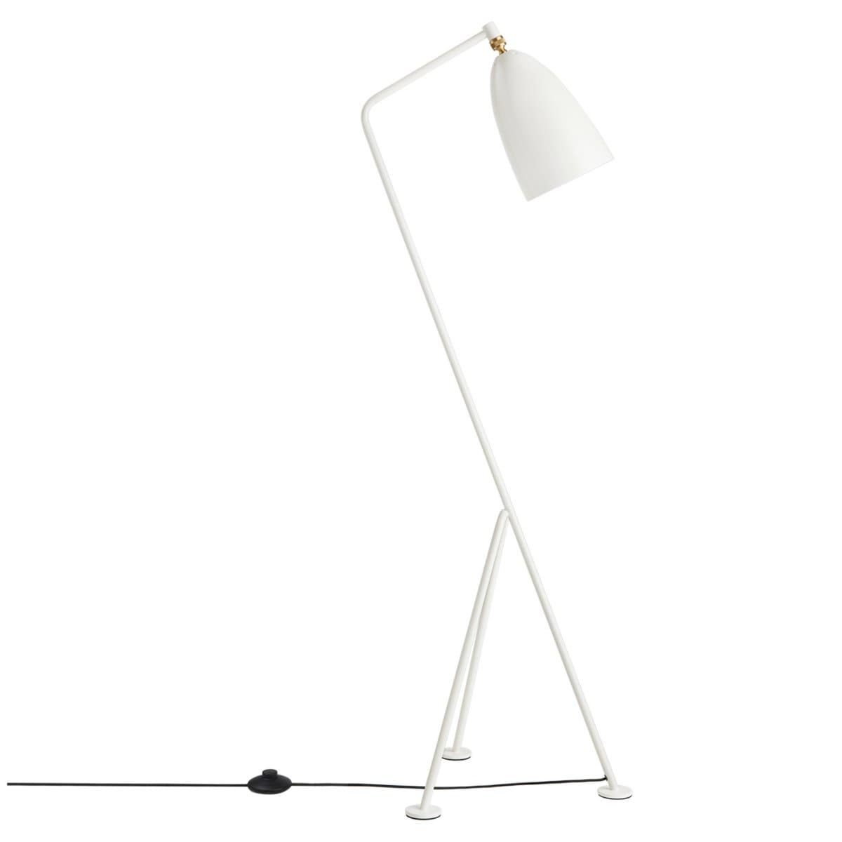 GUBI | Grasshopper Floor Lamp — Alabaster White