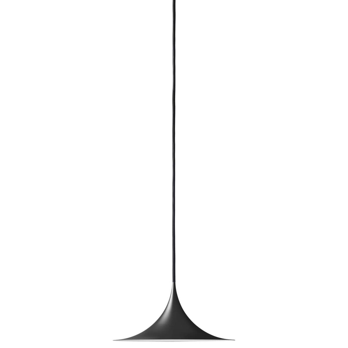 GUBI | Semi Pendant — Matte Black, Small