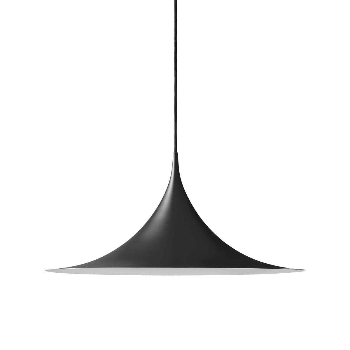Gubi Semi Pendant — Fennel Seed Gloss, Small