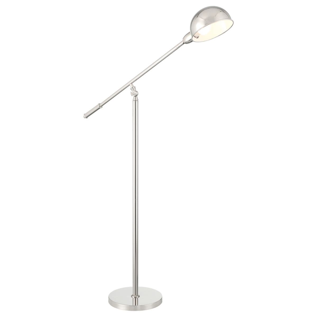 Havenly Fillmore Floor Lamp — Polished Nickel