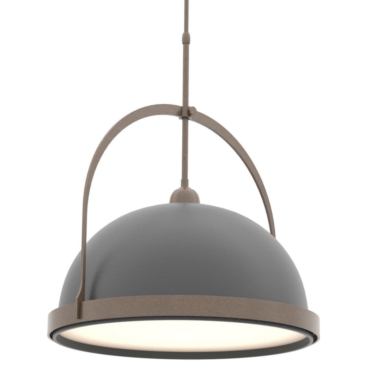 Hubbardton Forge Atlas Large Pendant — Bronze, Black, Standard